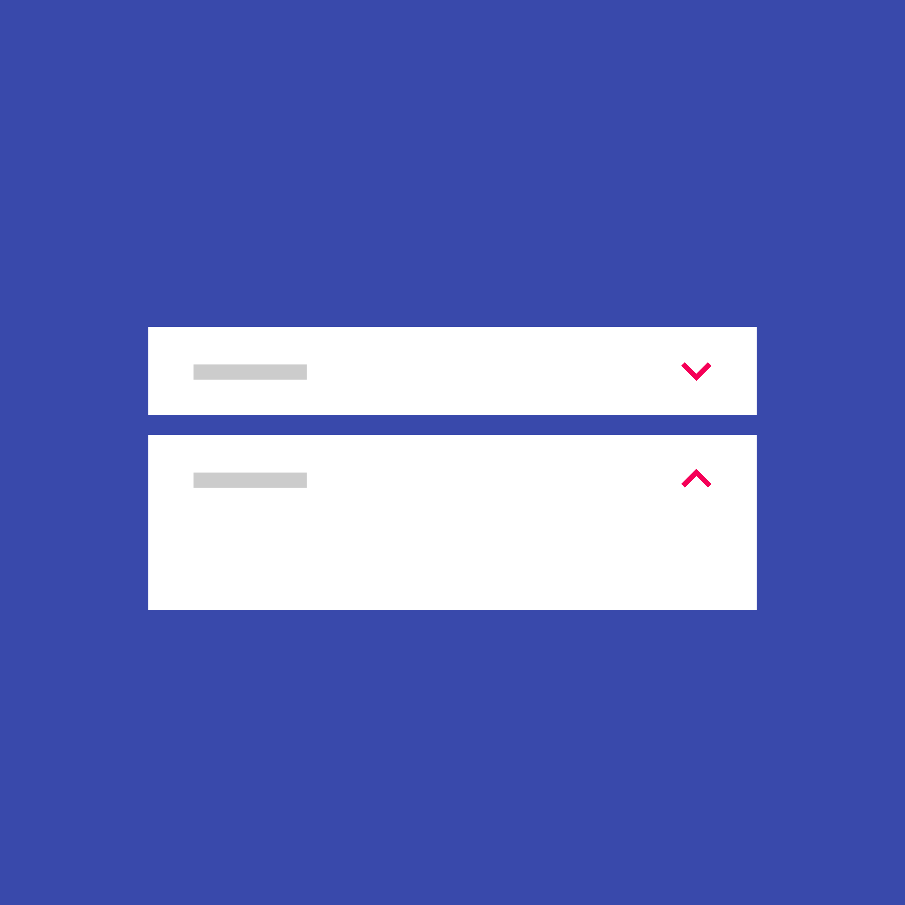 Material Design expansion panels for creation flows and editing